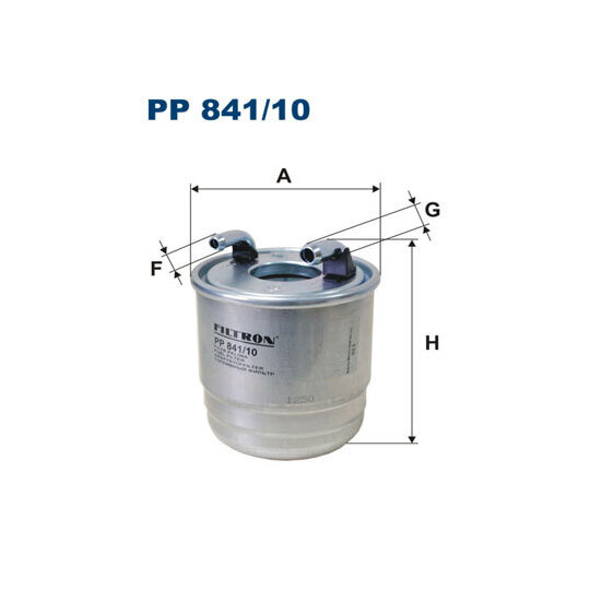 PP 841/10 - Kütusefilter 