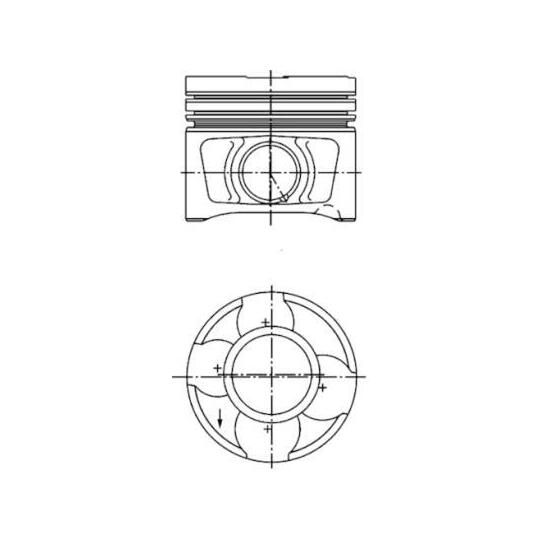 40 356 610 - Piston 