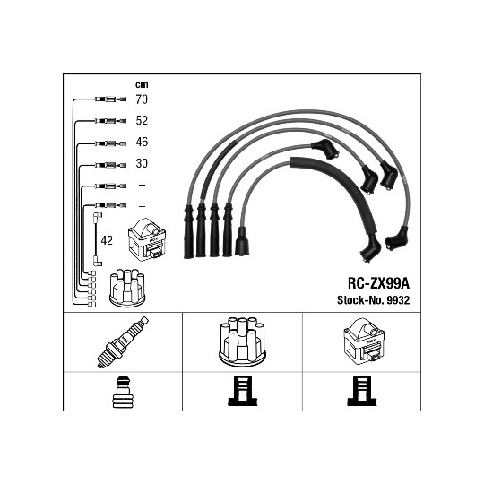 9932 - Ignition Cable Kit 