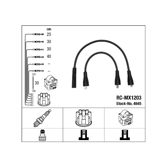 4945 - Tändkabelsats 