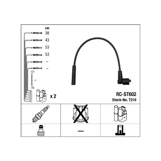 7218 - Ignition Cable Kit 