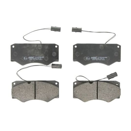 C1E000ABE - Brake Pad Set, disc brake 