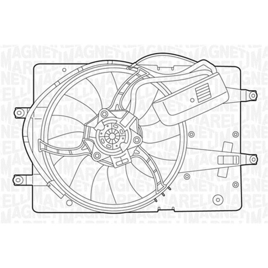 069422393010 - Fan, radiator 