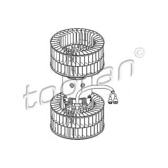 401 605 - Blowing fan motor 