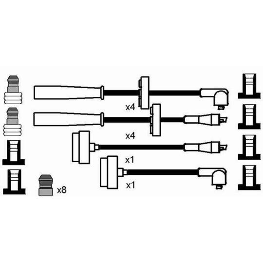 8619 - Ignition Cable Kit 