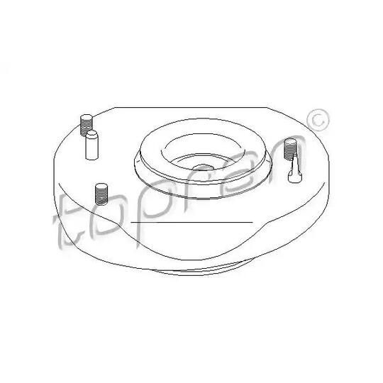 700 355 - Top Strut Mounting 