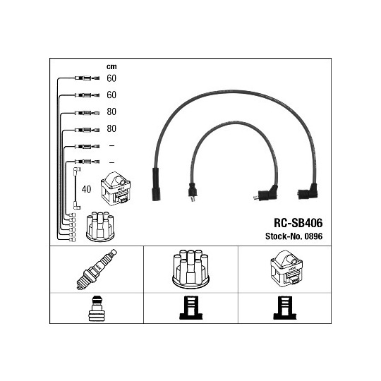 0896 - Ignition Cable Kit 