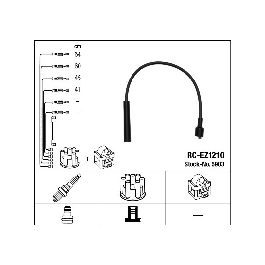 5903 - Ignition Cable Kit 