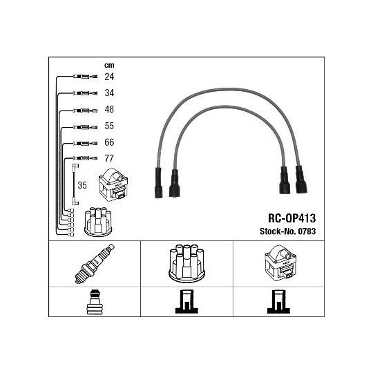 0783 - Ignition Cable Kit 