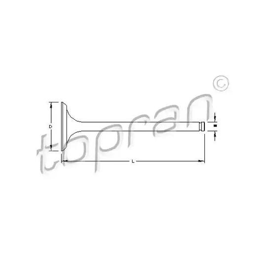 201 268 - Inlet valve 