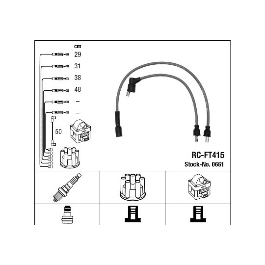 0661 - Ignition Cable Kit 