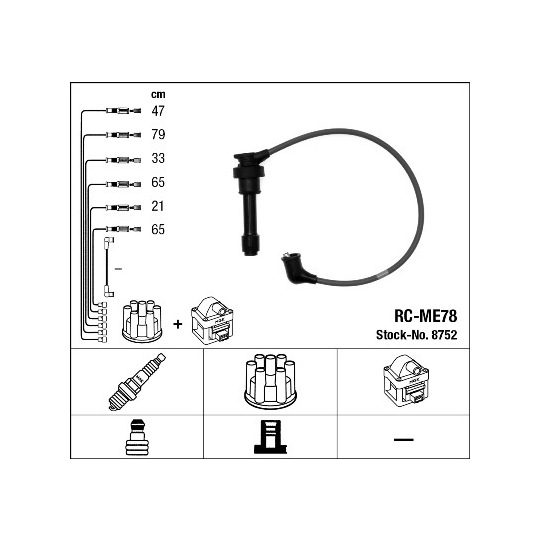 8752 - Ignition Cable Kit 