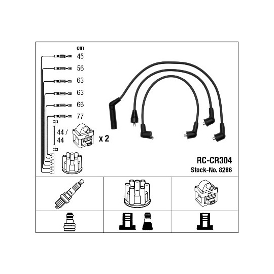 8286 - Ignition Cable Kit 