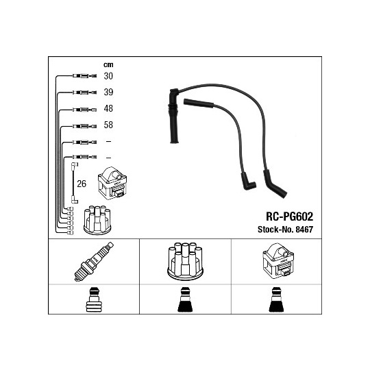 8467 - Ignition Cable Kit 