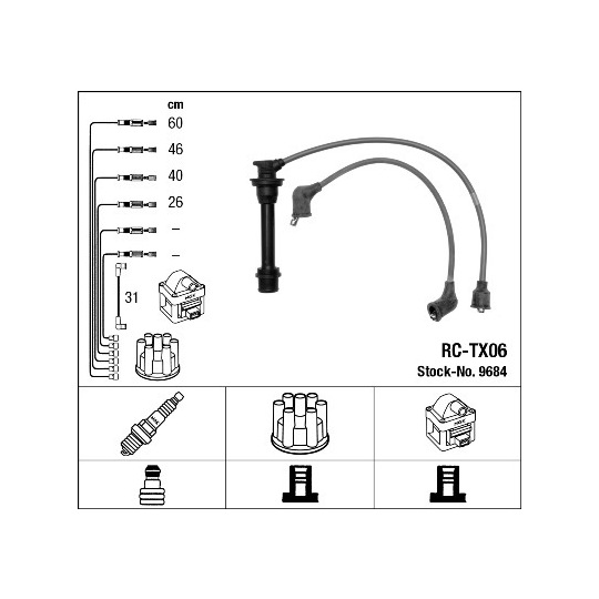 9684 - Ignition Cable Kit 