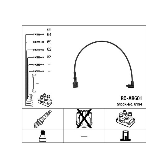 8194 - Ignition Cable Kit 