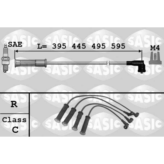 9284004 - Ignition Cable Kit 