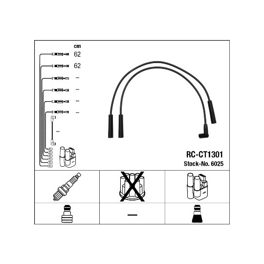 6025 - Ignition Cable Kit 