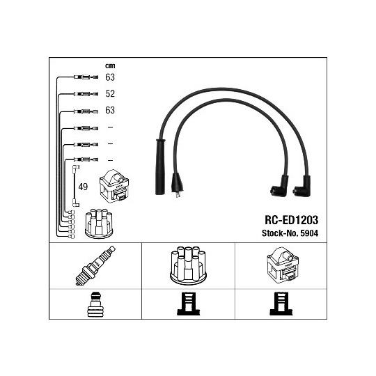 5904 - Ignition Cable Kit 