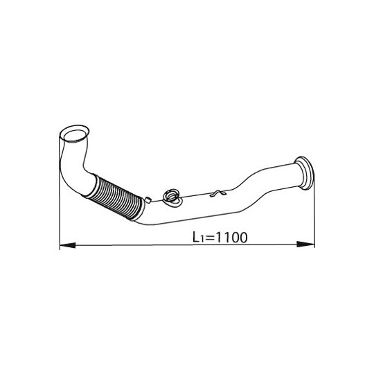 82229 - Exhaust pipe 