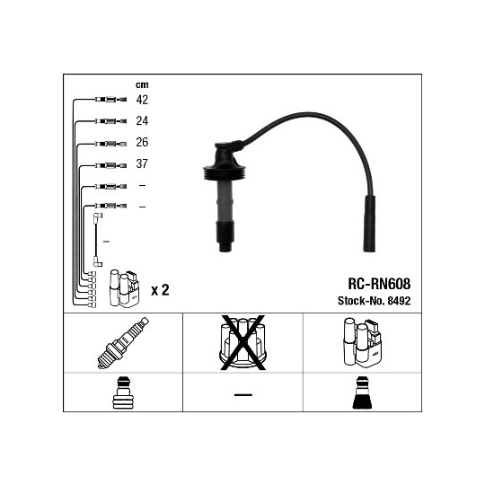 8492 - Ignition Cable Kit 