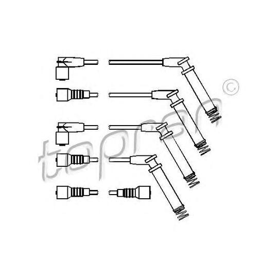 202 529 - Ignition lead set 