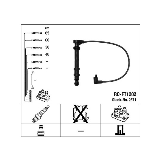 2571 - Ignition Cable Kit 