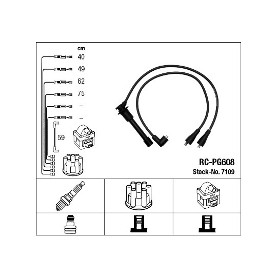 7109 - Ignition Cable Kit 