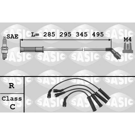 9284006 - Süütesüsteemikomplekt 