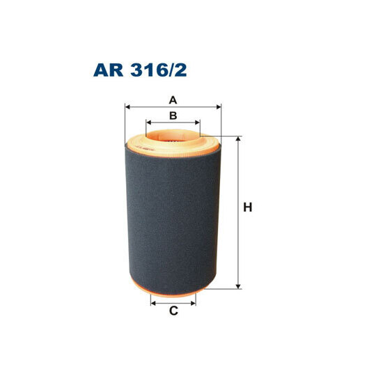 AR 316/2 - Air filter 