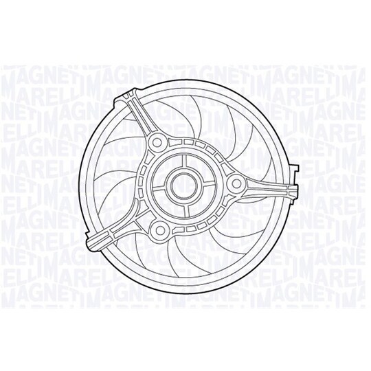 069422468010 - Fan, radiator 