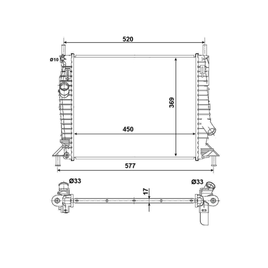  53028 - Radiator, engine cooling 