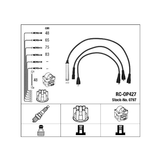 0797 - Ignition Cable Kit 