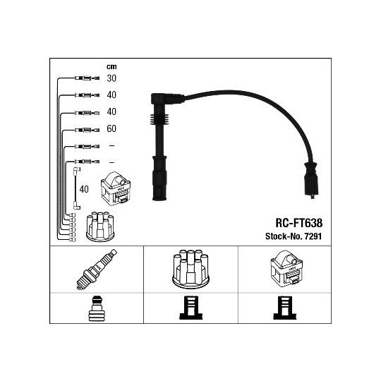 7291 - Ignition Cable Kit 