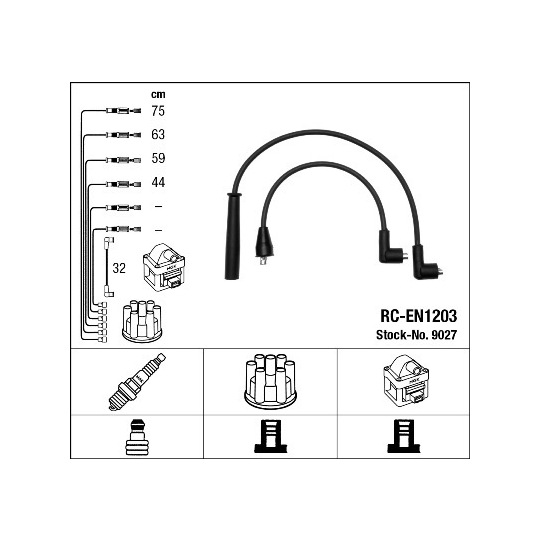 9027 - Ignition Cable Kit 