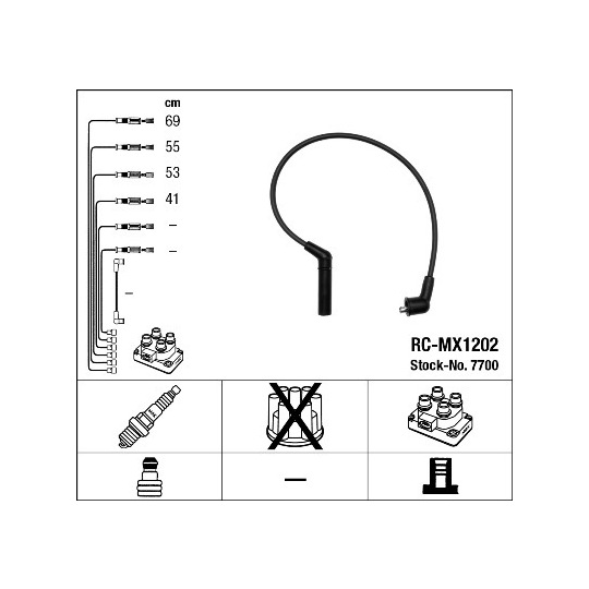 7700 - Ignition Cable Kit 