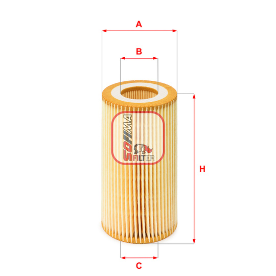 S5001PE - Oil filter 