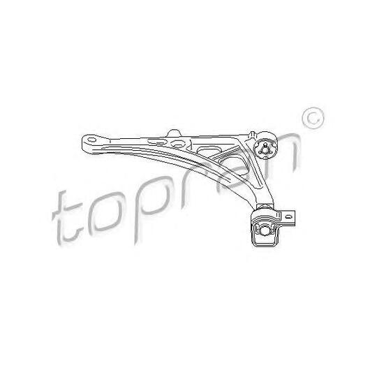 720 758 - Front axle wishbone arm 