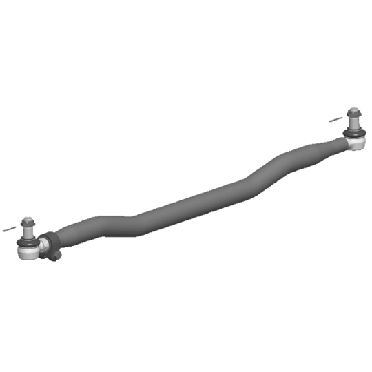 35508 01 - Steering side rod (without end) 