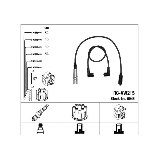 0946 - Ignition Cable Kit 
