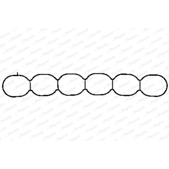 JD5906 - Gasket, intake manifold 