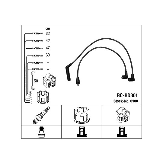 8300 - Ignition Cable Kit 