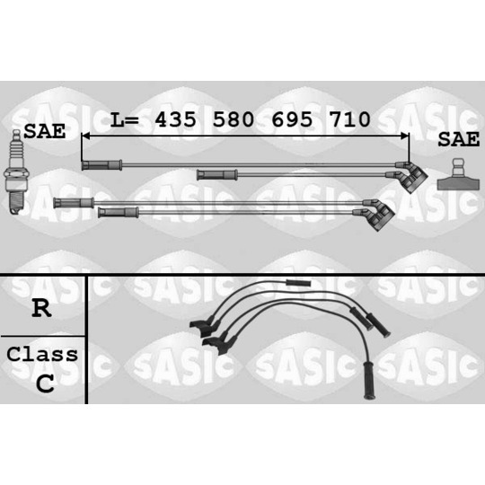 9284002 - Ignition Cable Kit 