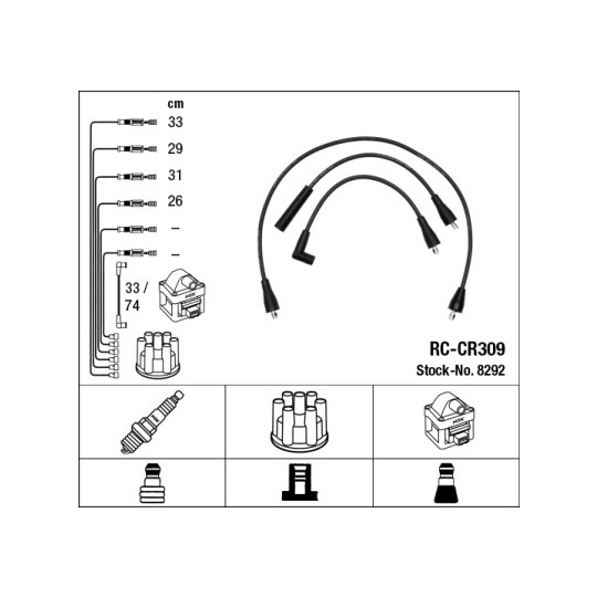 8292 - Ignition Cable Kit 