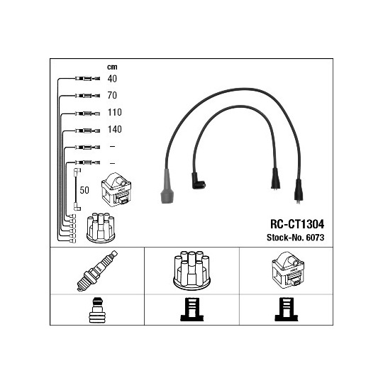 6073 - Ignition Cable Kit 