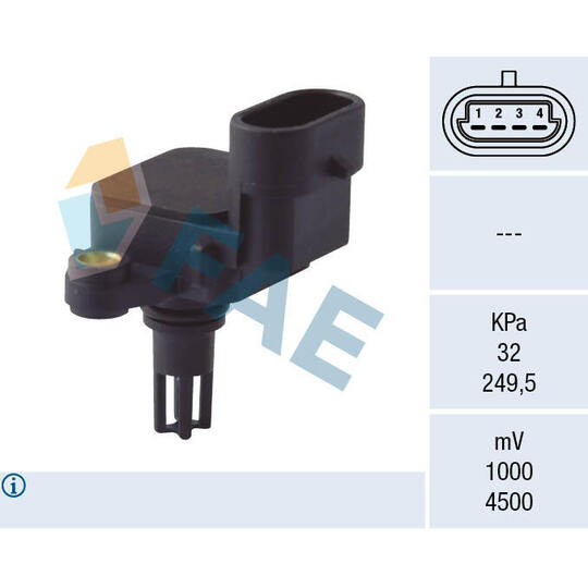 15072 - Sensor, intake manifold pressure 