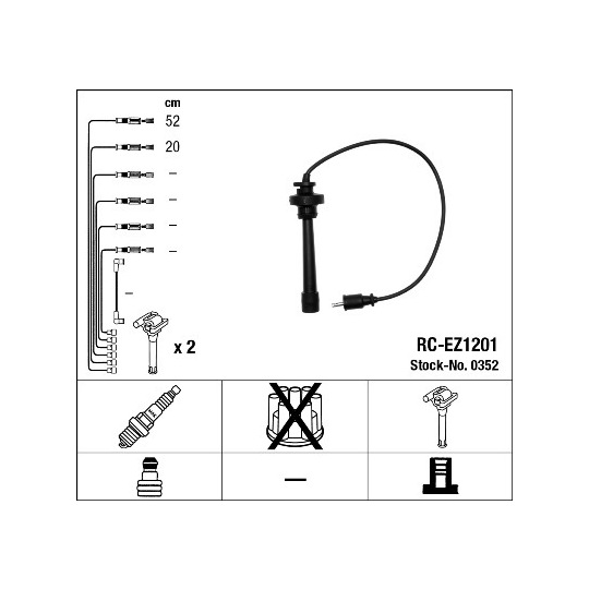 0352 - Ignition Cable Kit 