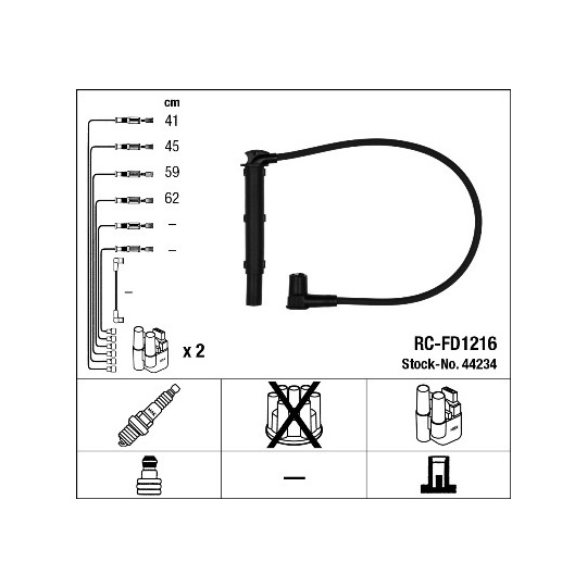 44234 - Ignition Cable Kit 