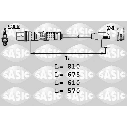 9286006 - Ignition Cable Kit 