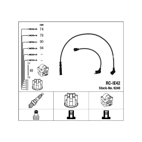 9248 - Ignition Cable Kit 